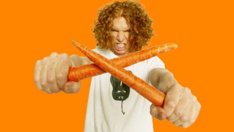 Scott Thompson - carrot top, a crazy red-haired, prop comedian, does silly, immature, and childish things to make humor.